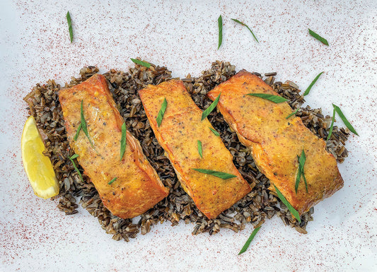 Honey Mustard Smoked Fish - Tiffany Haugen