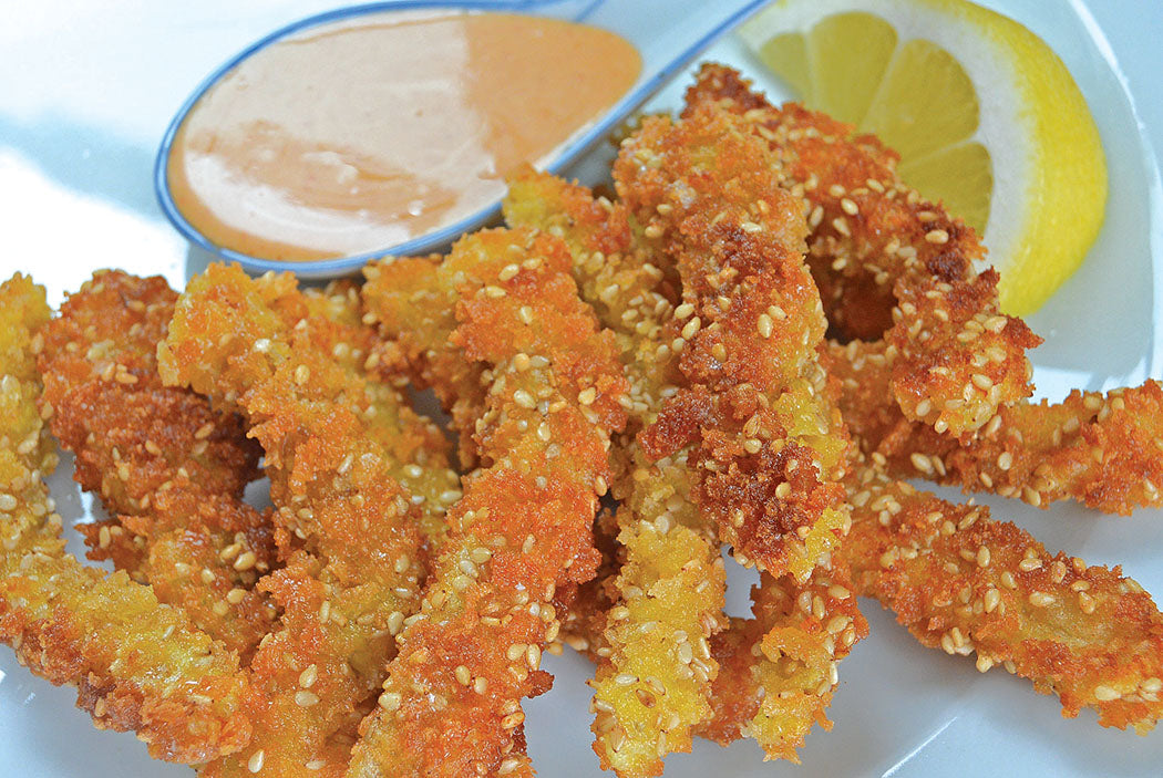 Sesame Panko Clam Strips
