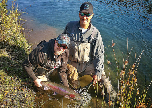 FISHING WITH ELKE ON THE DESCHUTES - Terry J. Wiest