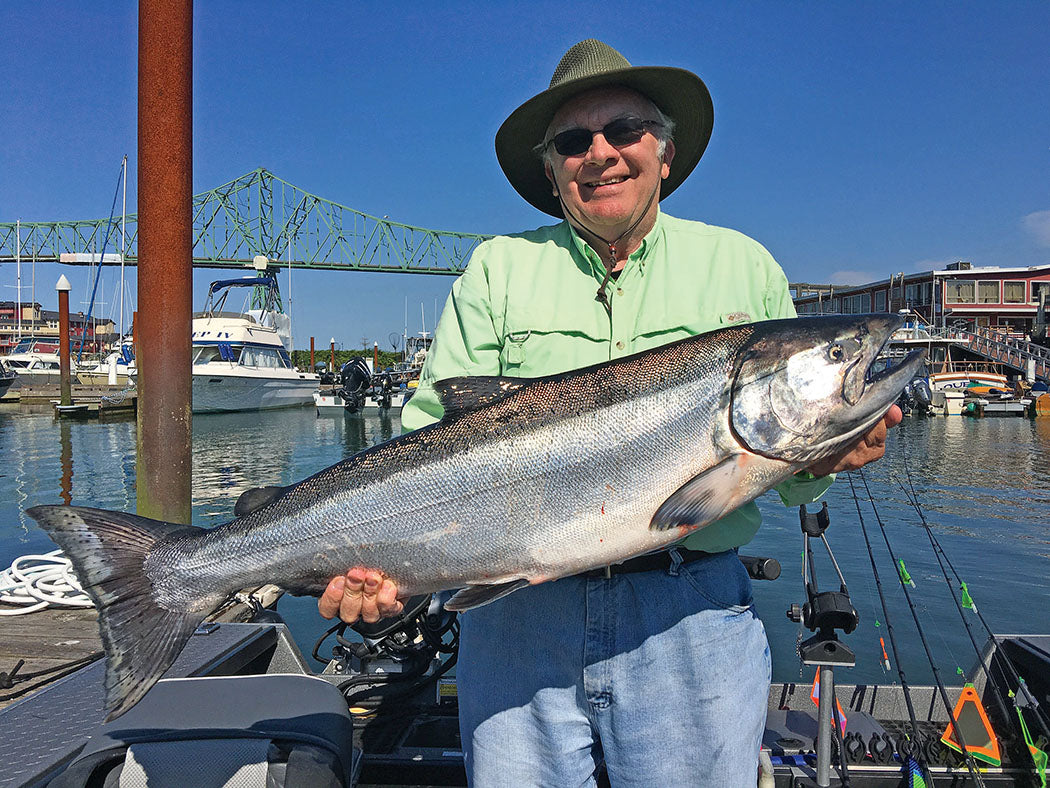 50-POUND SALMON - by Mark Henry Miller Salmon Trout Steelheader 50-POUND SALMON - by Mark Henry Miller Salmon Trout Steelheader