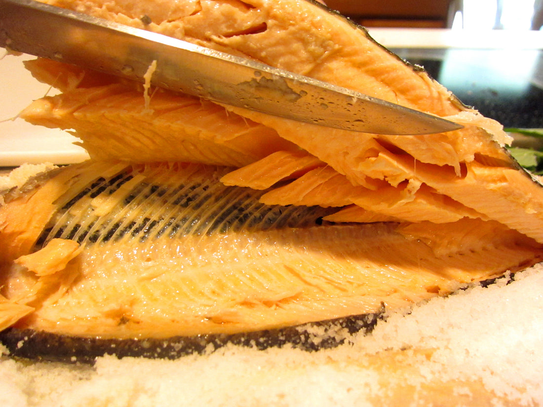 Salt Crusted Trout Recipe