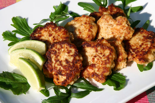 "Holiday Trout Cakes" Recipe & Photos by Tiffany Haugen