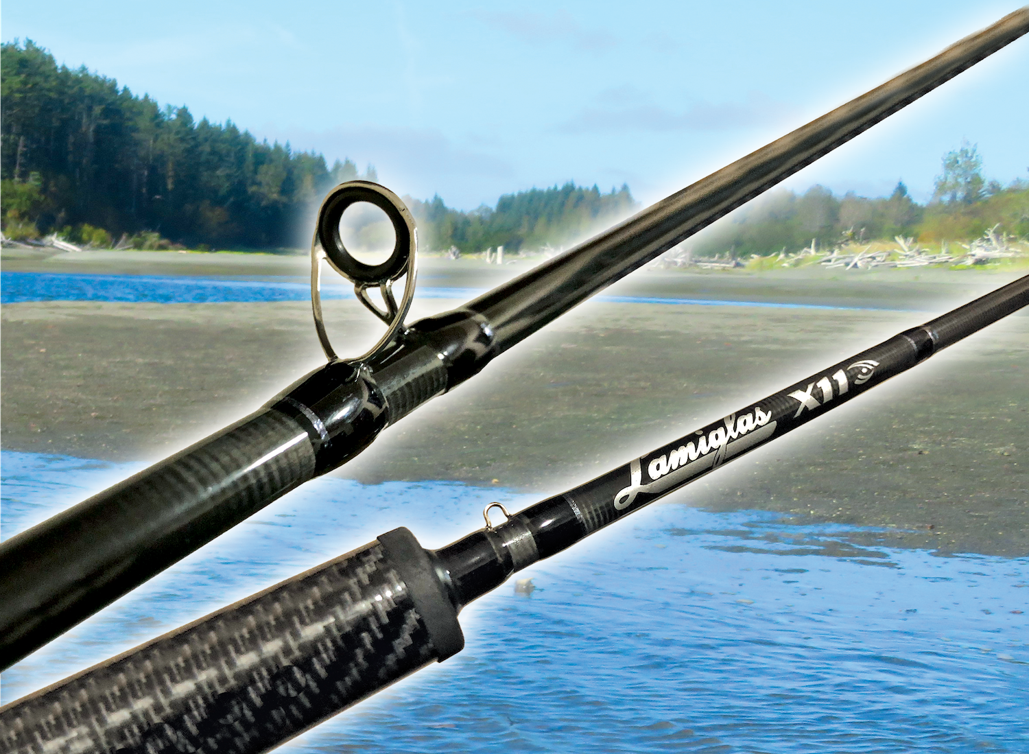 10'6 Lamiglas X-11 Heavy Casting Fishing Rod ~ NEW