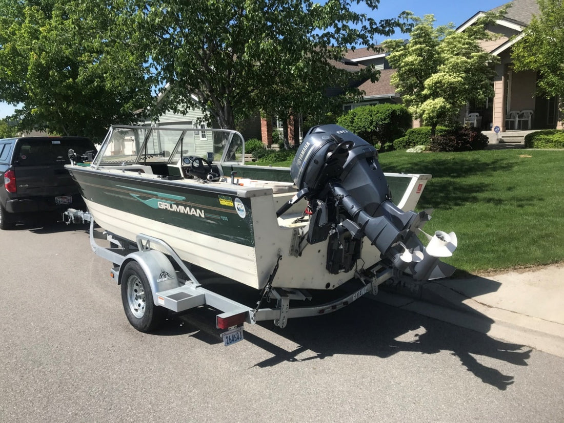 Patching My Aluminum Boat by Rick Itami