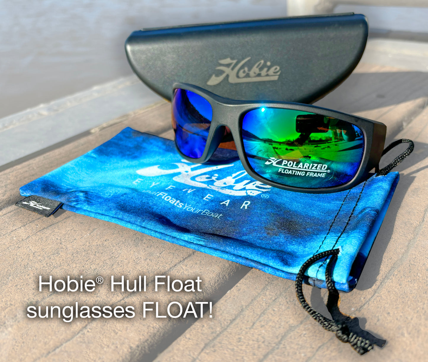 HOBIE HULL FLOAT SUNGLASSES - FREE SUBSCRIPTION AND BACK ISSUES - FREE BOOK