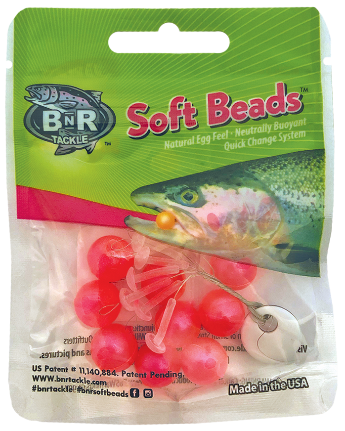 SWEET PINK CHERRY (soft bead) BnR Tackle – Salmon Trout Steelheader