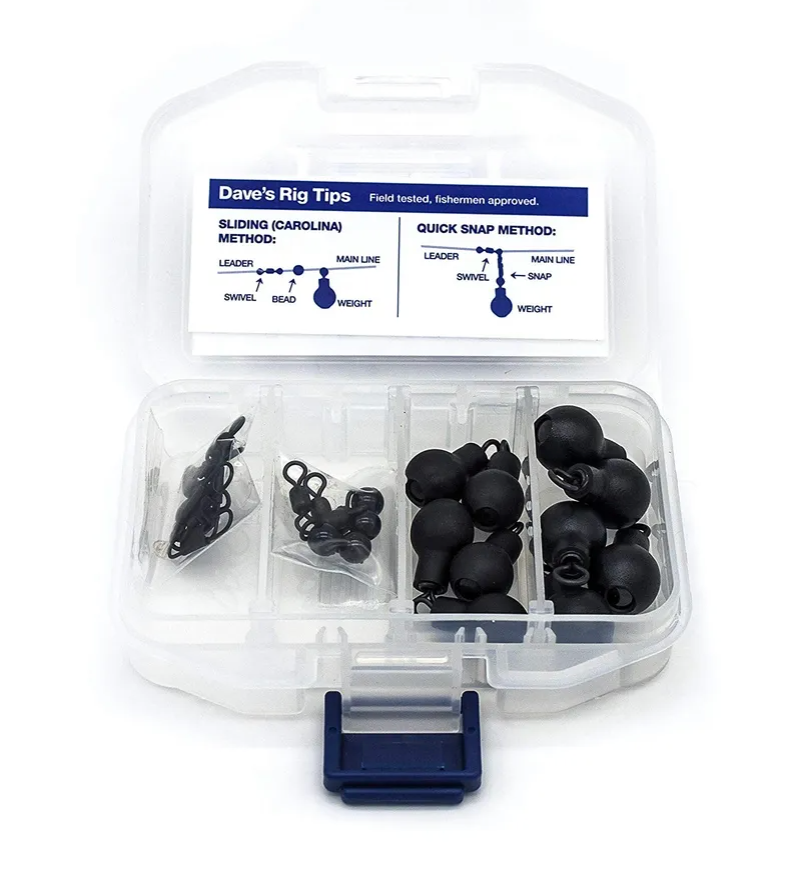 "Trout Pack" Dave's Tangle Free Weight & Swivel Pack + BONUS PowerBait Book Free!