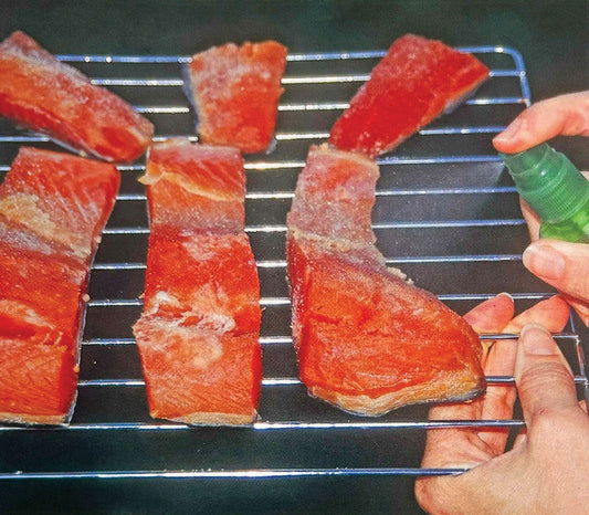 Smoked Salmon Sugared Tequila