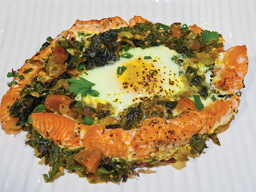 Steelhead Shakshuka - Tiffany Haugen