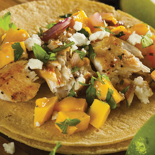 Spicy Lime Fish Tacos
