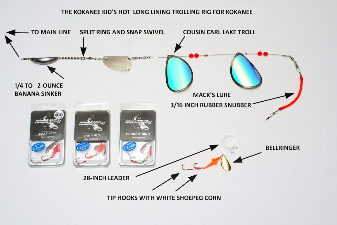 Sinker Trout Setup For Lakes Lake Trout Fishing Setup Powerbait