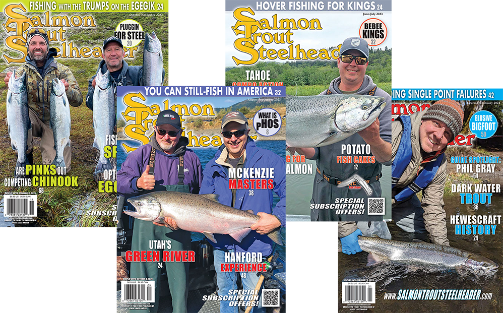 Tandem Trout & Steelhead  Story & Photos by Scott Haugen – Salmon Trout  Steelheader